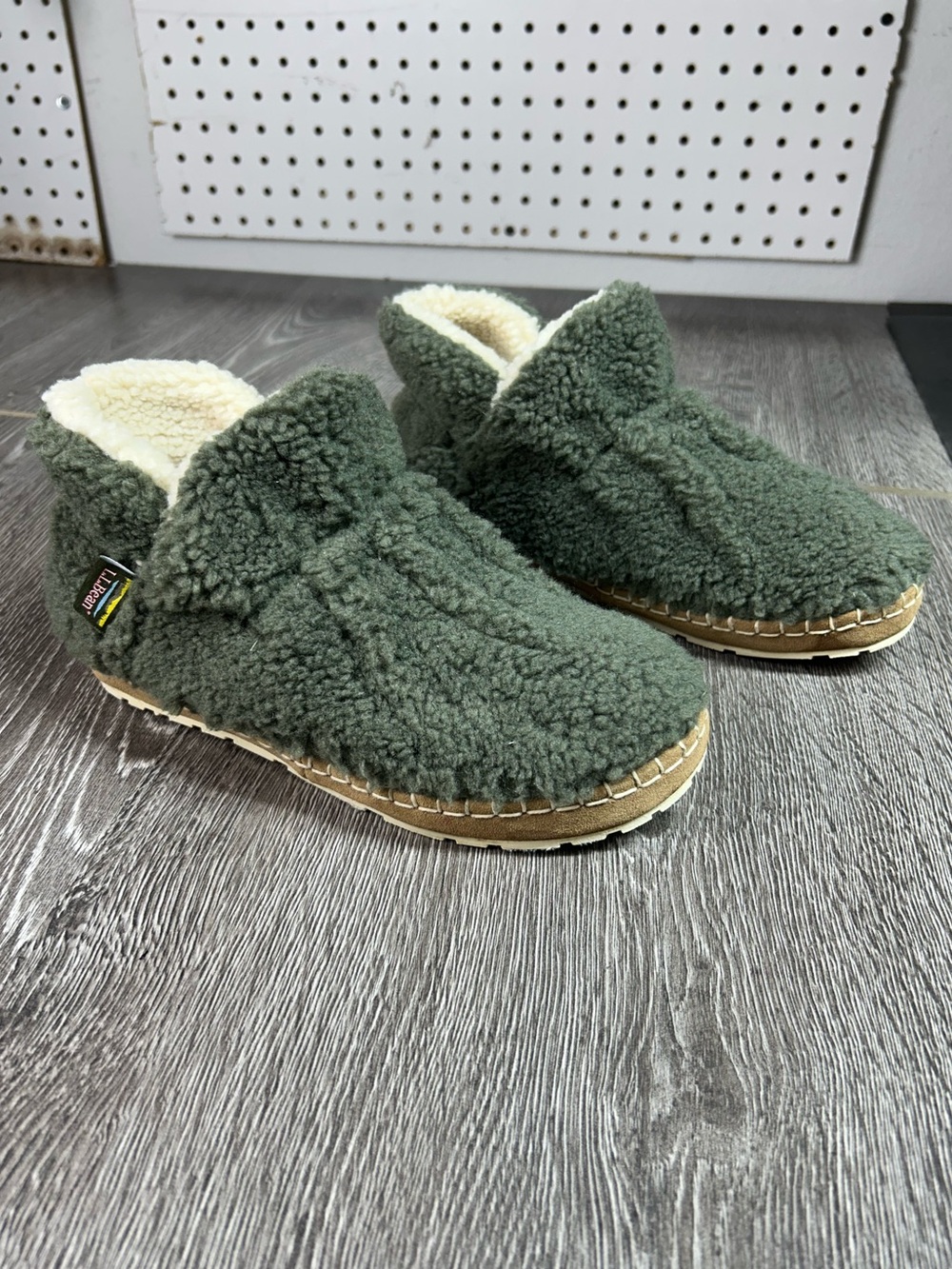 L.L. Bean Cozy Slippers bootie pile fleece - ankle shoes